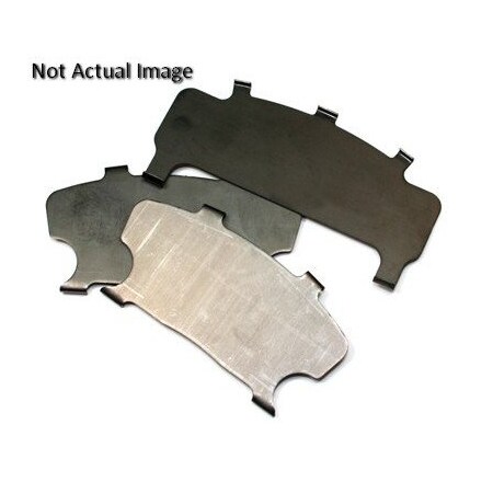 Centric Parts 02-10 Lexus Sc430:Rr B/P Shim Kits, 115.00072 115.00072